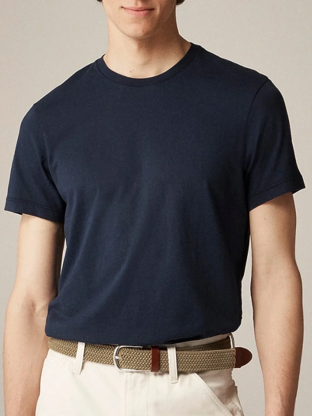 J crew navy Broken-in T-shirt